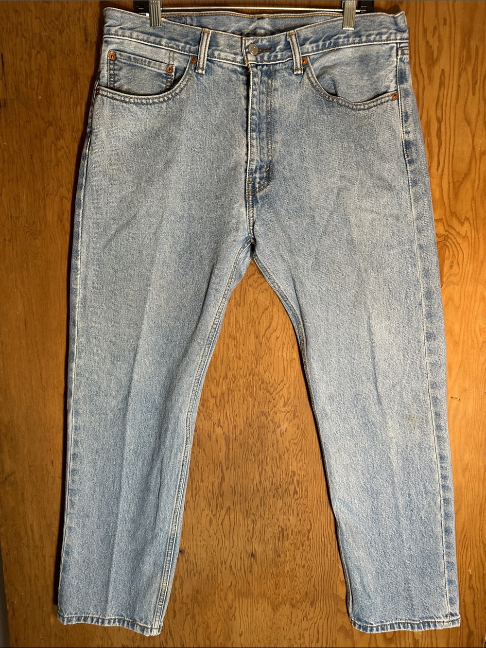 Levi's Men's Light Blue Relaxed Denim Jeans